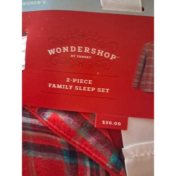 Wondershop 2 Piece Sleepware Womens Size XS Red - Picture 2 of 7